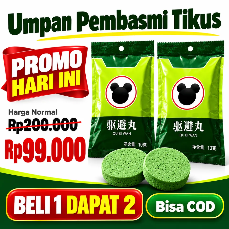 Umpan Pembasmi Tikus — promo